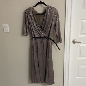 NWT Lauren Ralph Lauren Shimmering Holiday Party Dress